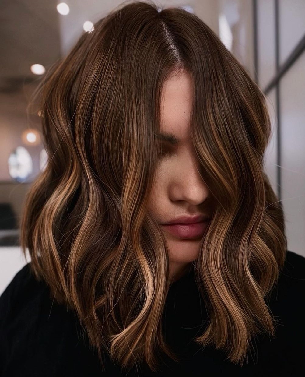 Subtle Blonde Highlights on Short Hair
