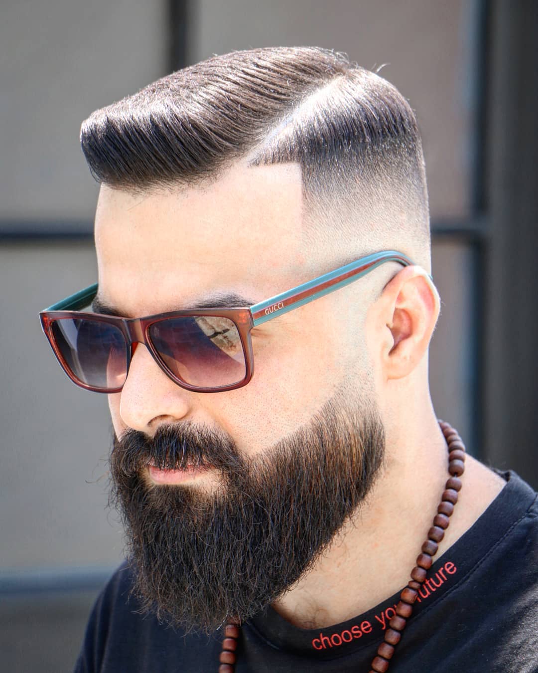 Hipster Haircut on Dark Hair