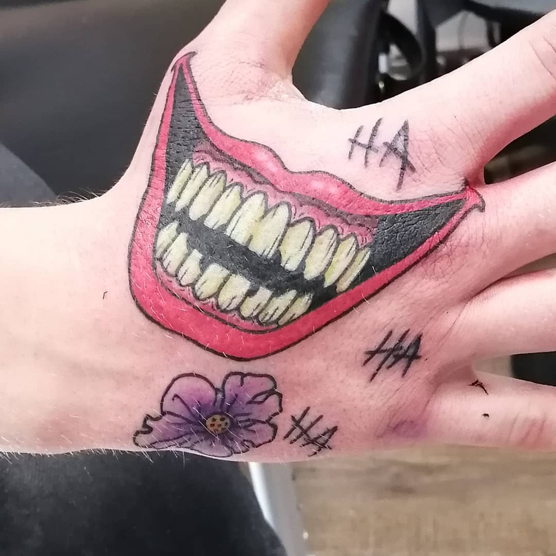 Amazing Tattoo With Joker