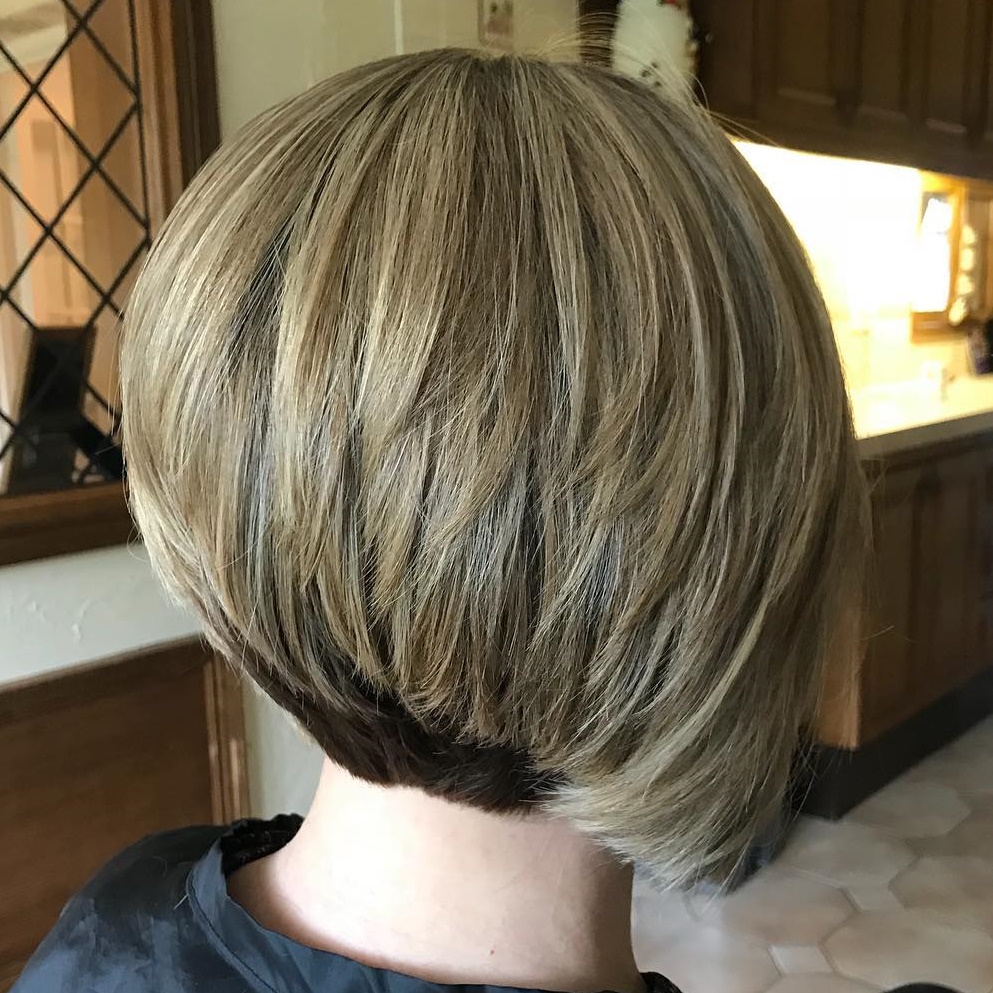 Layered Bob Hairstyles Pixie Haircut Short hair Bob cut on Stylevore