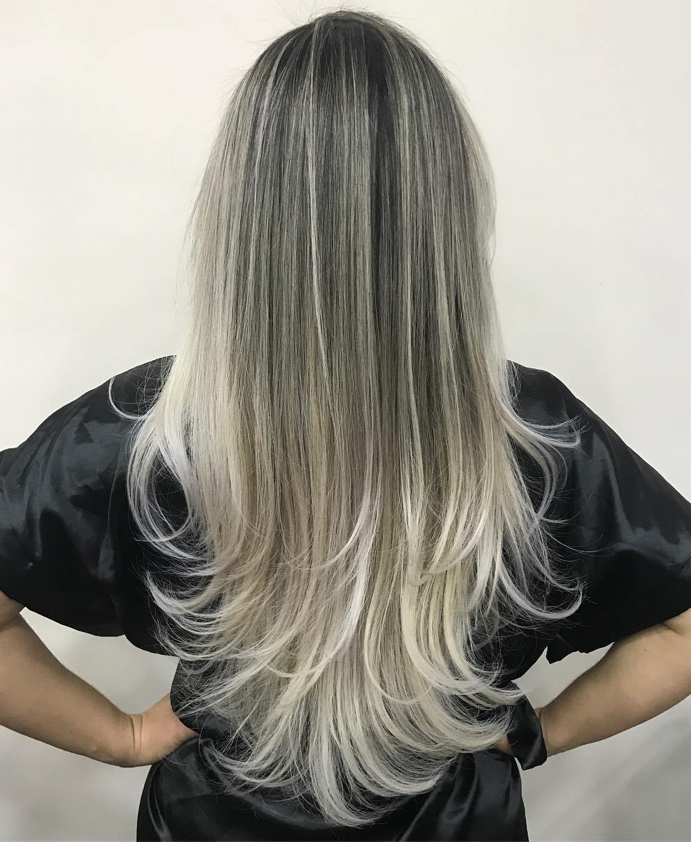 Long Thick Hair With Layered Bottom