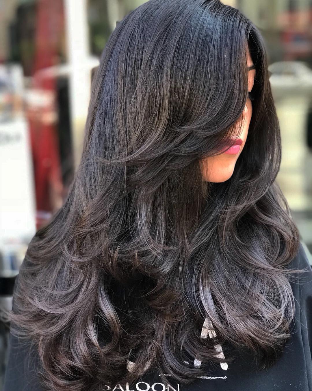 35 Instagram Popular Ways To Pull Off Long Hair With Bangs In 2020