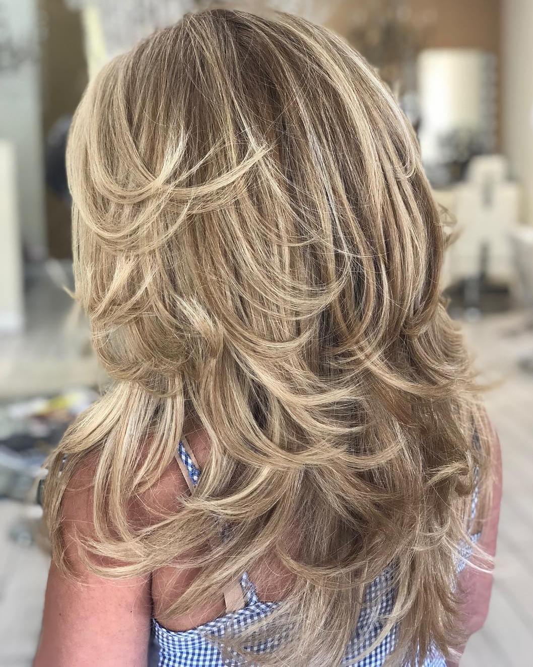 Long Layered Brondebalayage Hairstyle