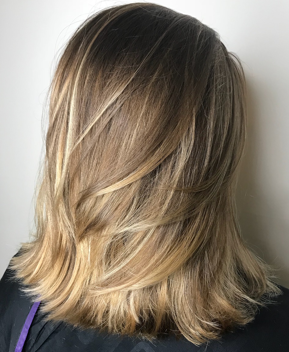 25 Must-Try Medium Length Layered Haircuts for 2020