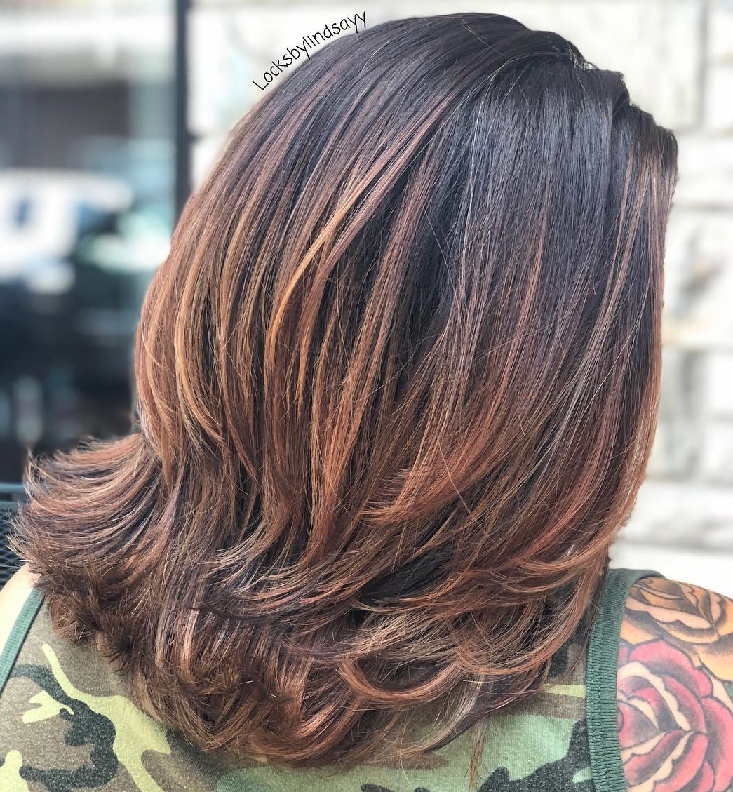 must-try medium length layered haircuts for 2019