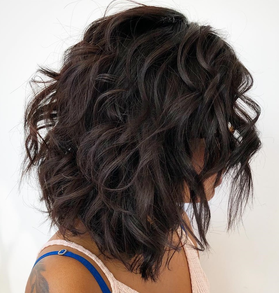 Сute Textured Wavy Bob