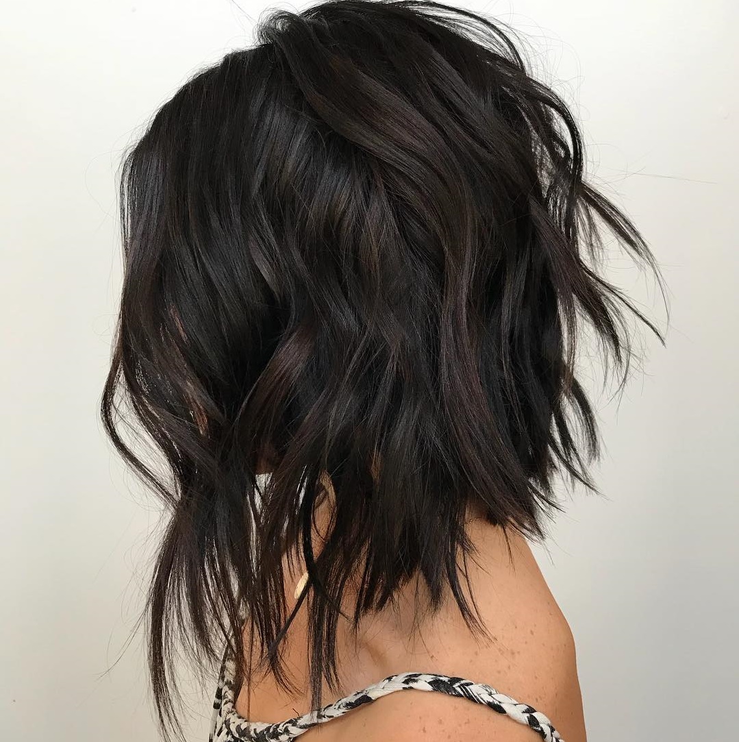 Black Sliced Angled Lob