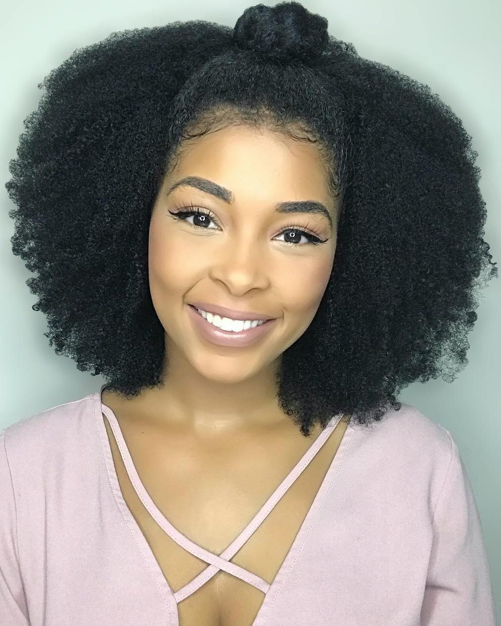 Pin by Brooklyn Garrett on Idea Pins by you in 2023  Natural hair  ponytail Natural hair styles for black women Natural curls hairstyles