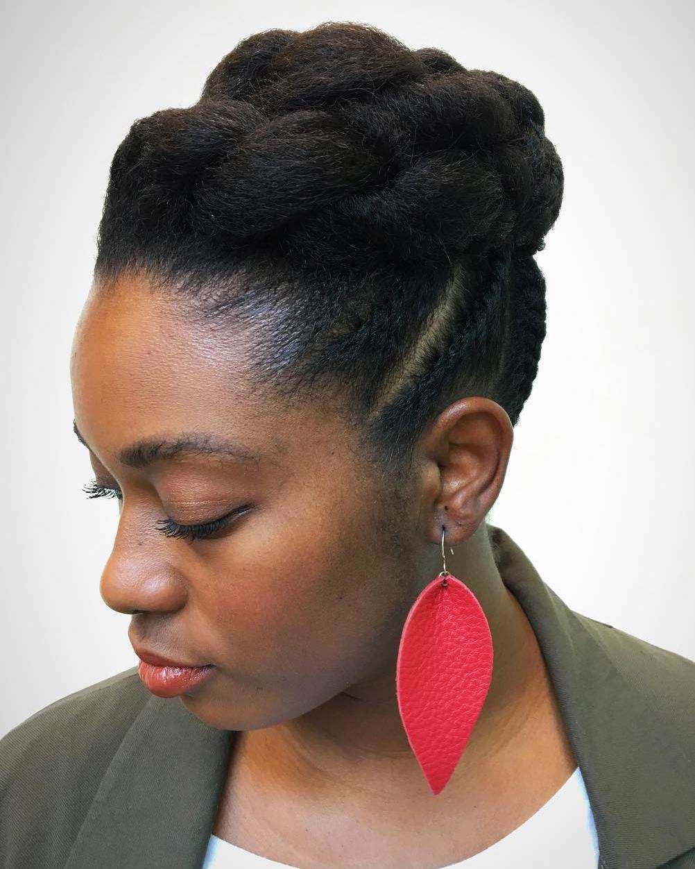 45 Classy Natural Hairstyles for Black Girls to Turn Heads ...