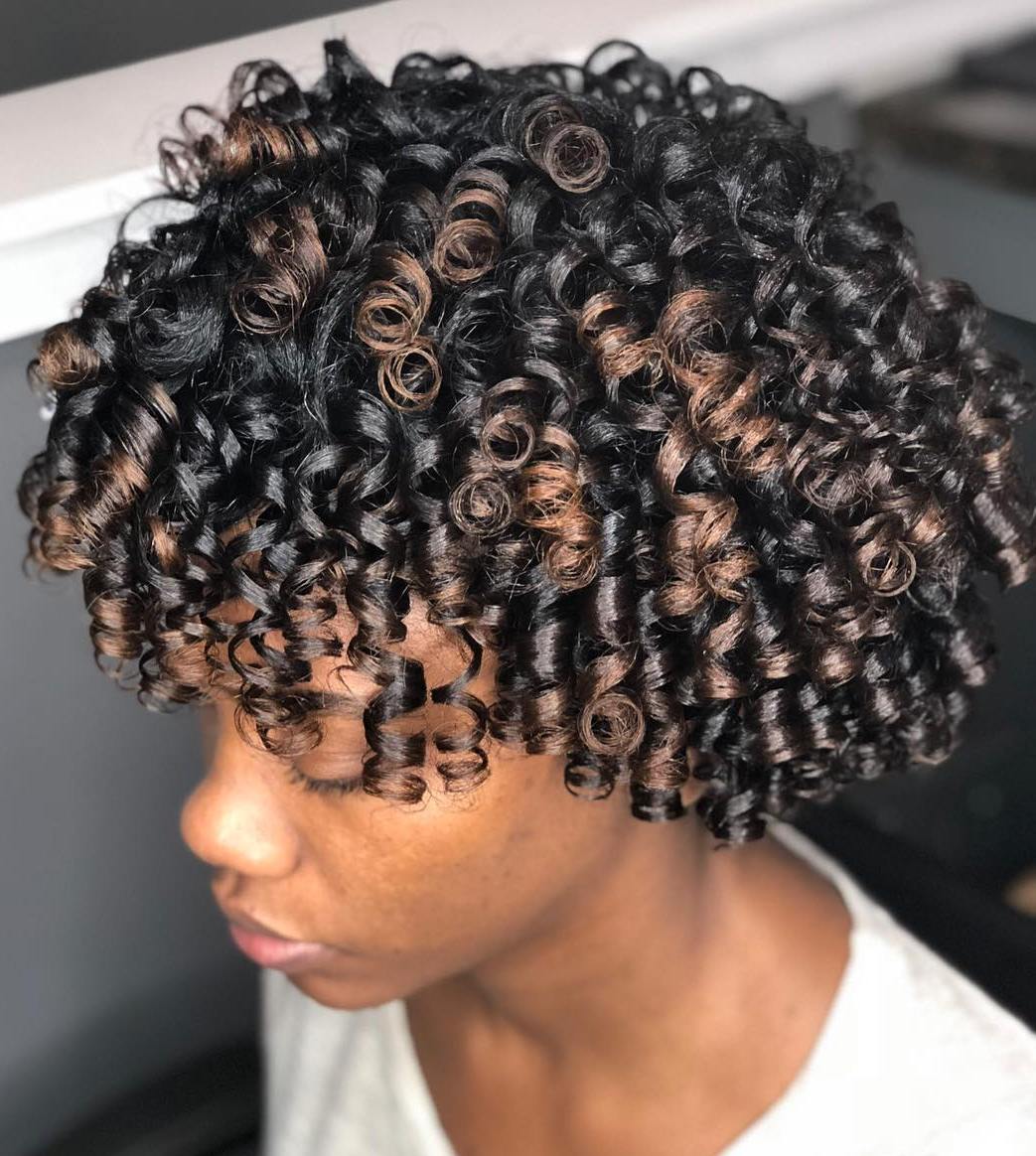 Modern Tight Spirals For Medium Natural Hair