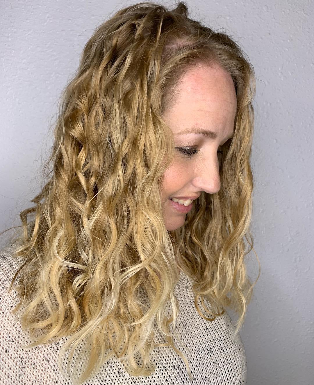 Loose Wave Perm For Thin Hair