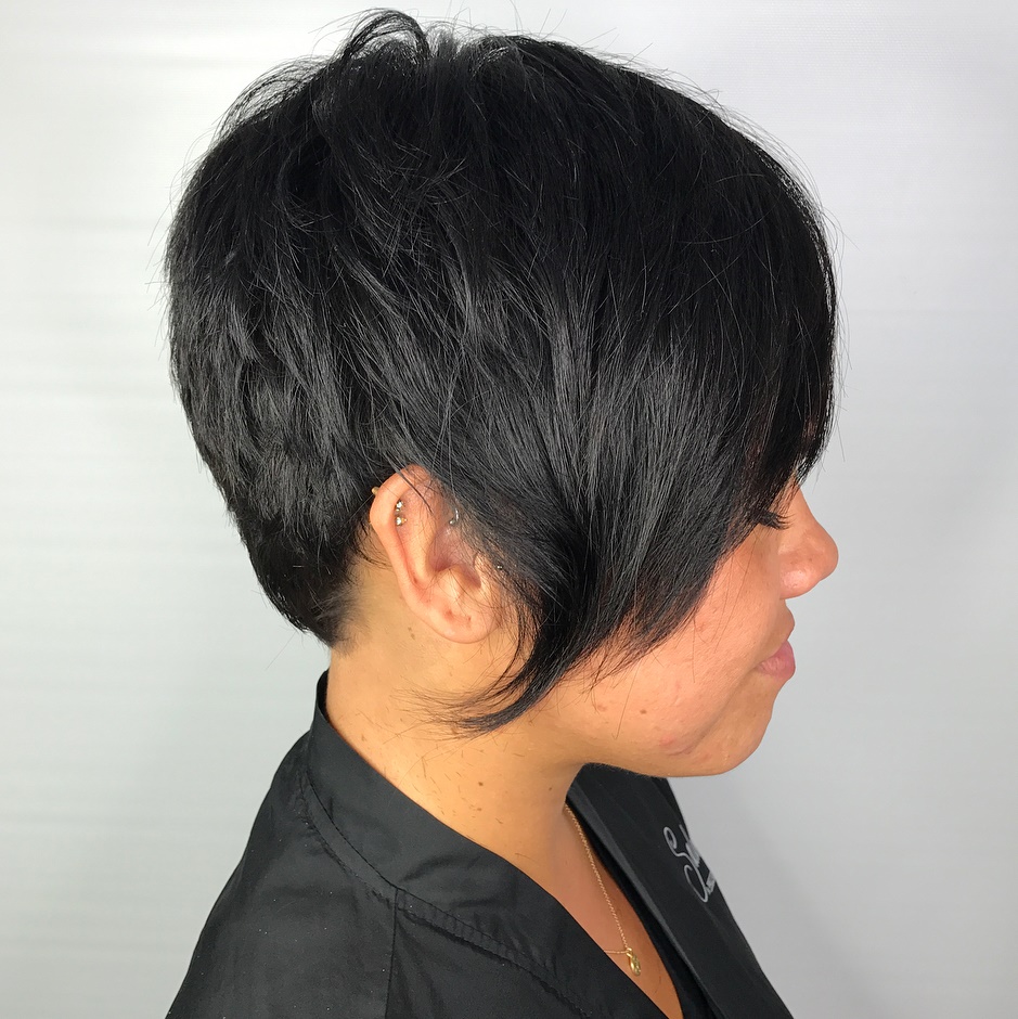 asymmetrical pixie undercut