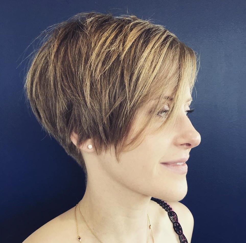 Choppy Pixie Bob For Long Faces