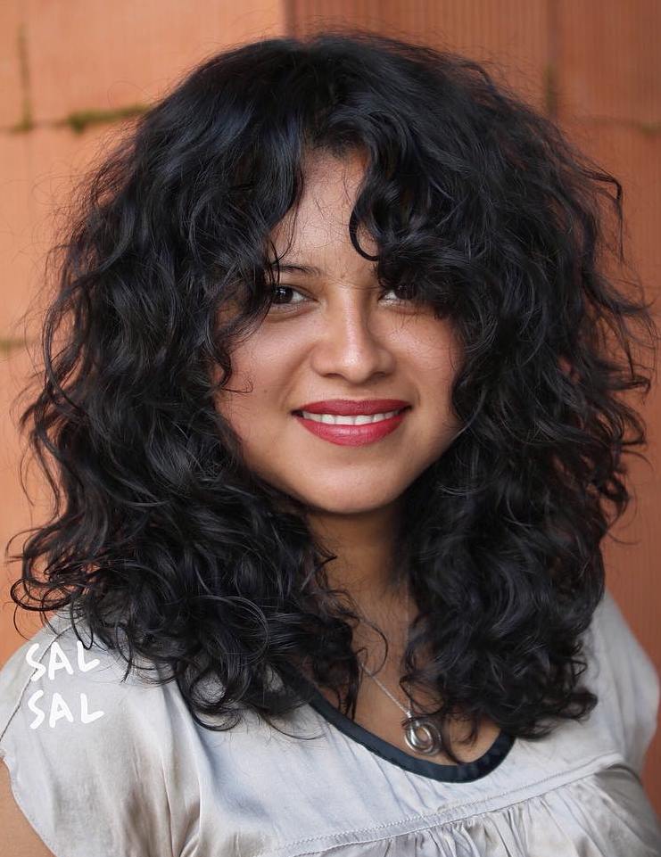 30 Shag Haircuts for Curly Hair  Curly Shaggy Hair Trends 2023