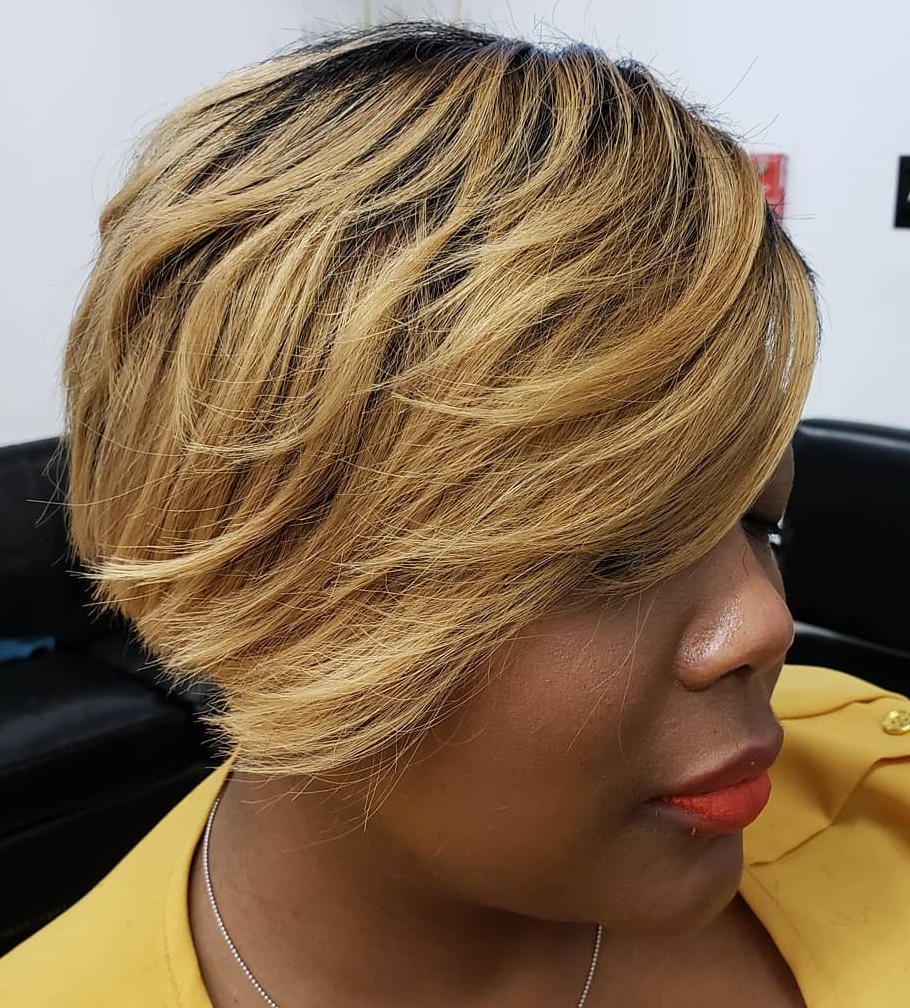 Short Layered Bob For Straight Hair