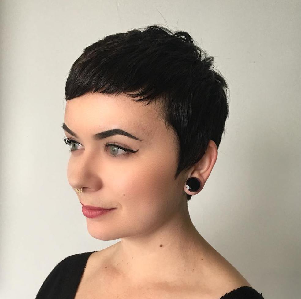 Very Short Textured Pixie