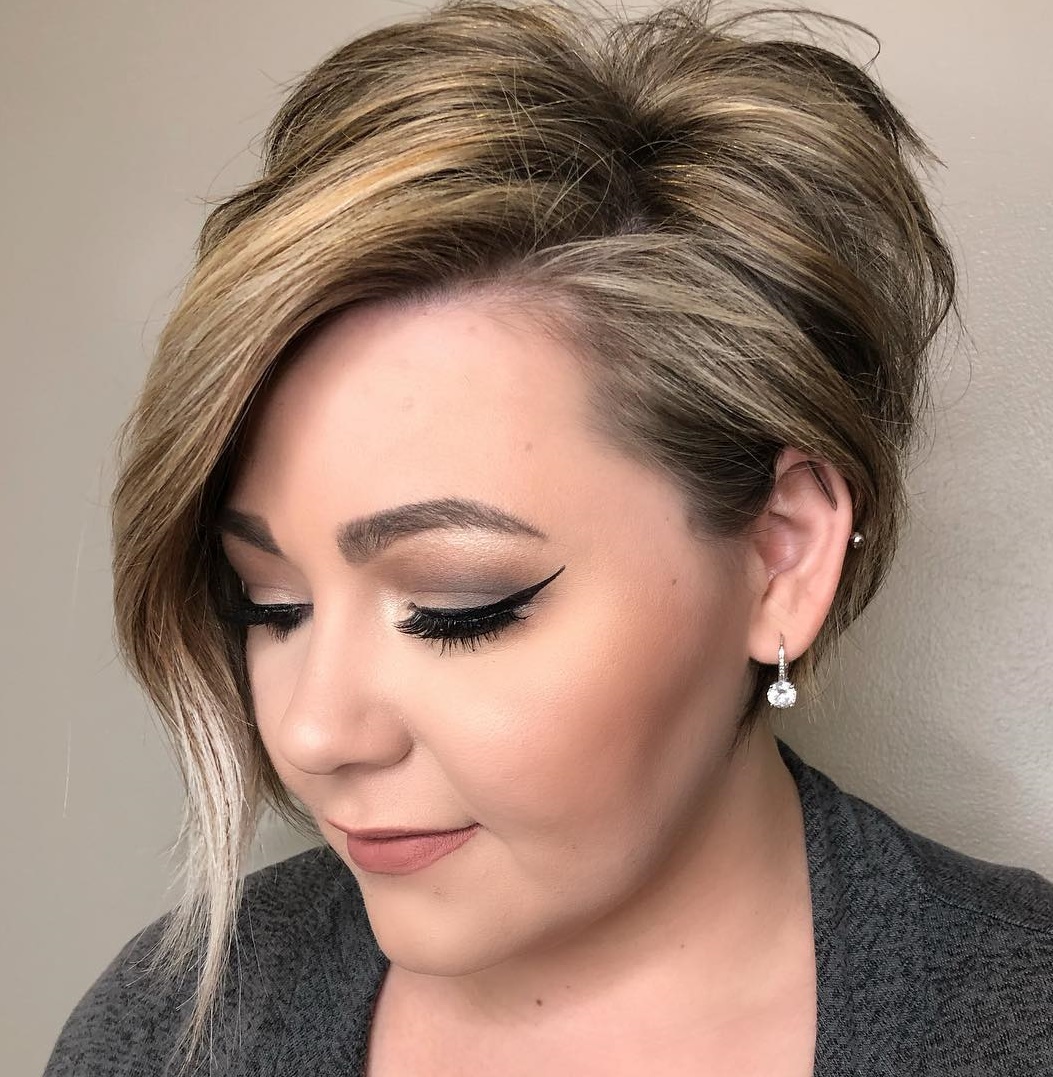 37 Short Hair Style 2020 For Chubby Face Pictures