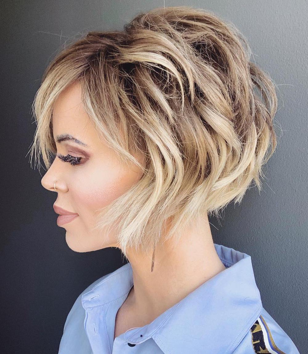 Chin-Length Tousled Bob