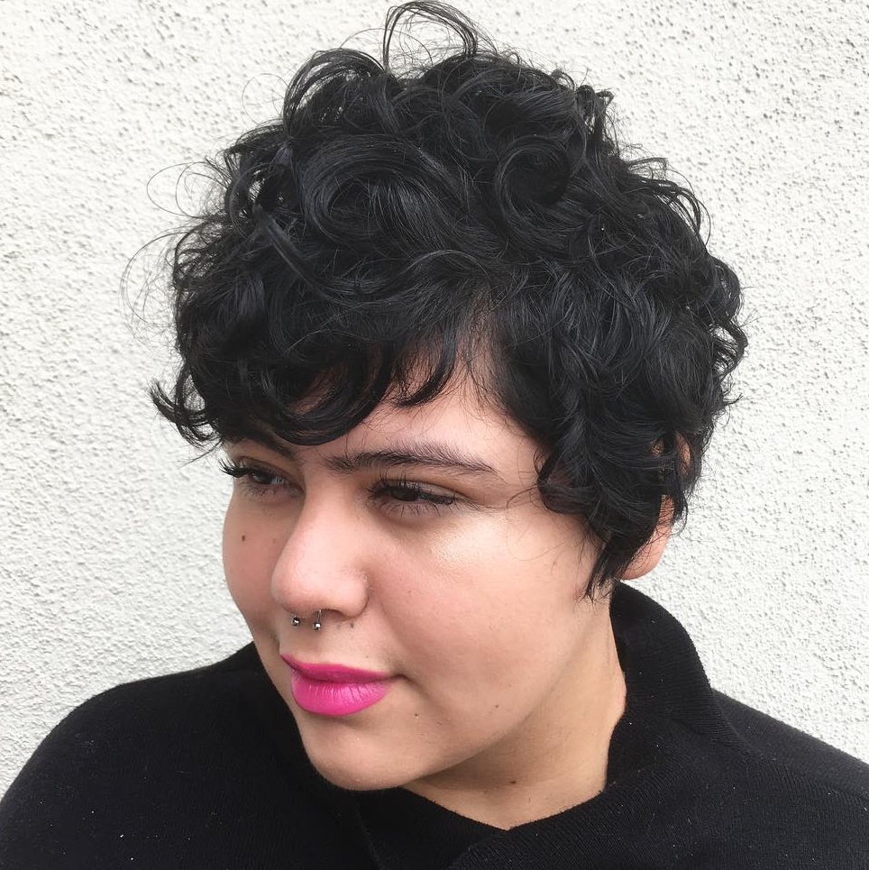 Trendy Pixie For Frizzy Hair