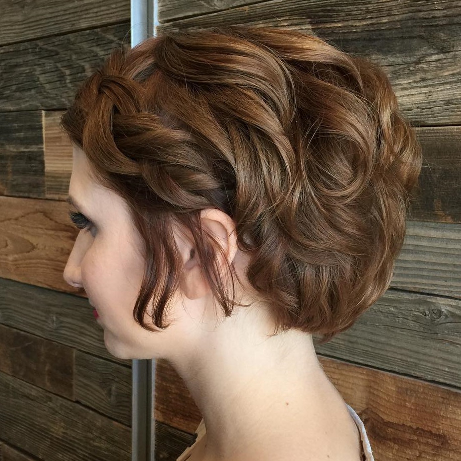 Prom Hairstyle For A Short Bob