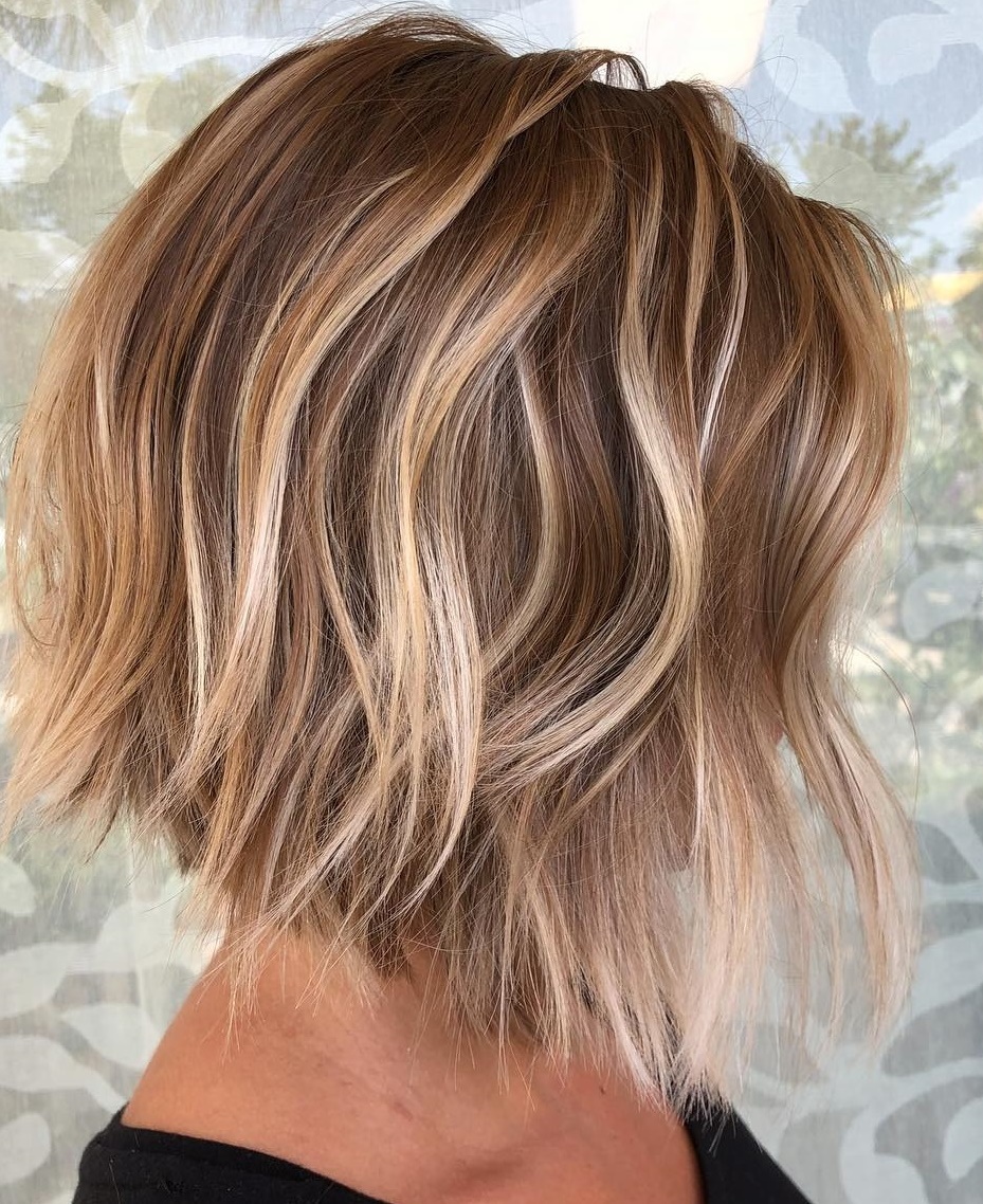 Brown And Blonde Short Hair