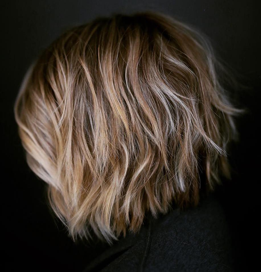 Dimensional Neck-Length Bronde Bob