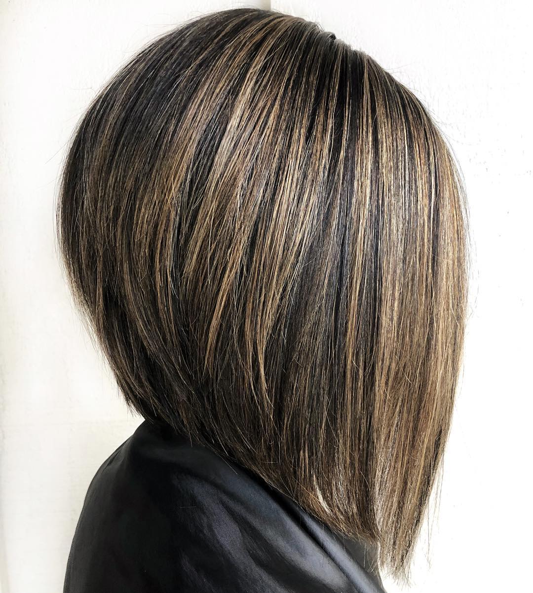 inverted bob thick hair