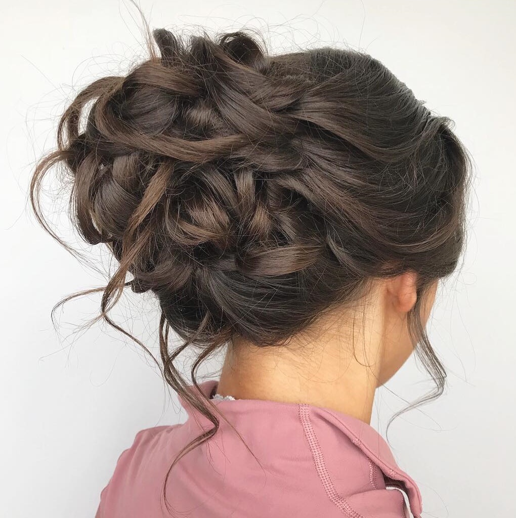 Formal Loose Updo For Long Hair