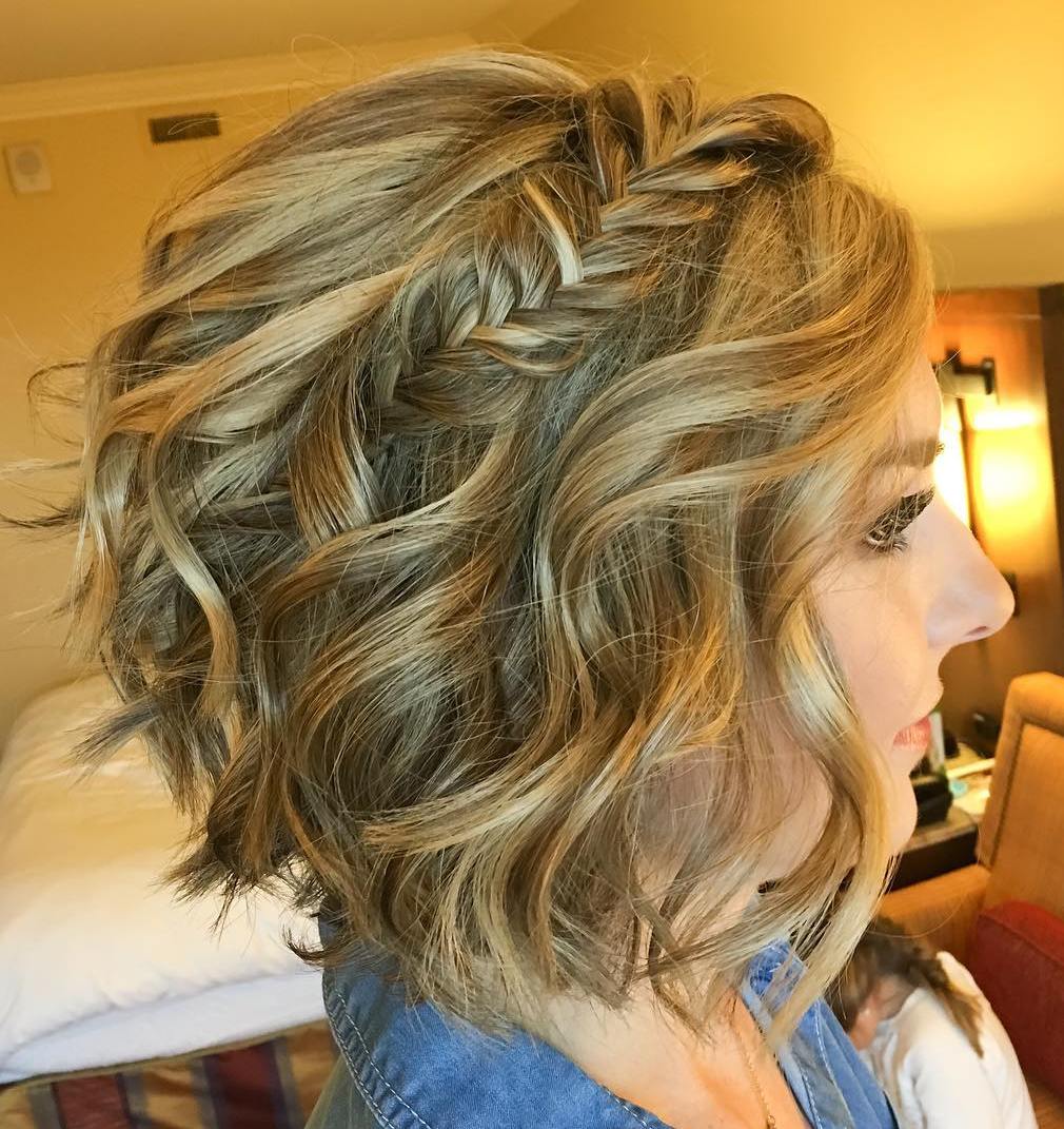 Wavy Bob With Fishtail