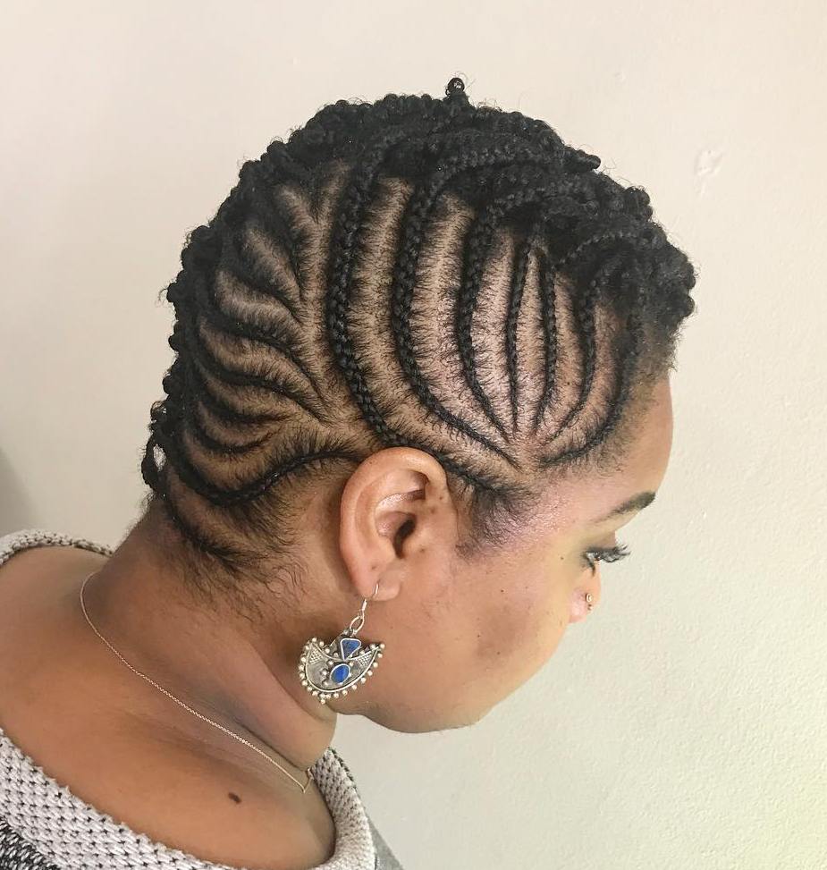 Creative Cornrows For Short Natural Hair