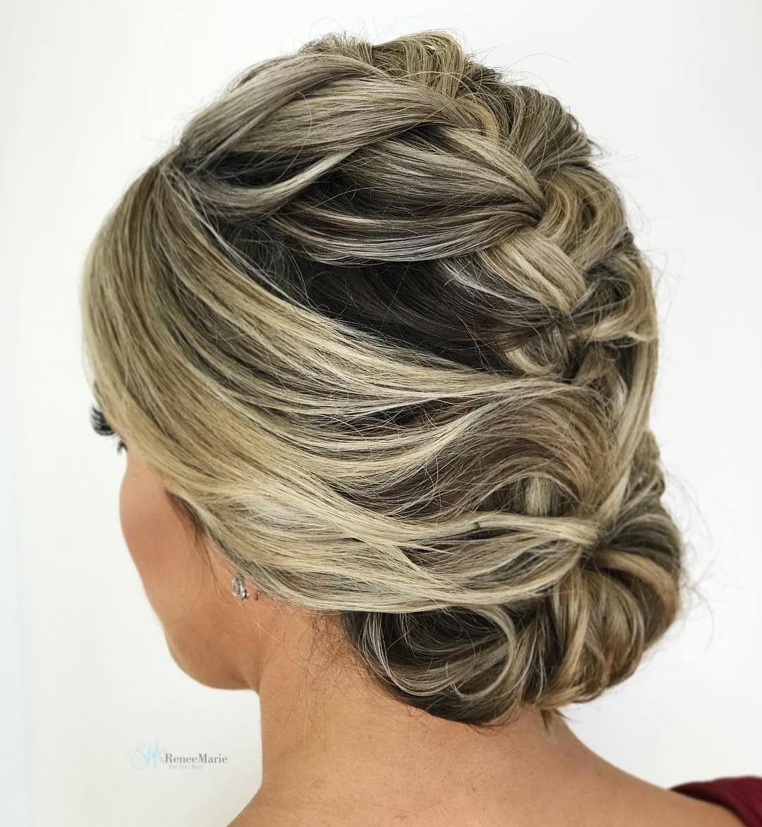 Braided Bridesmaid Updo